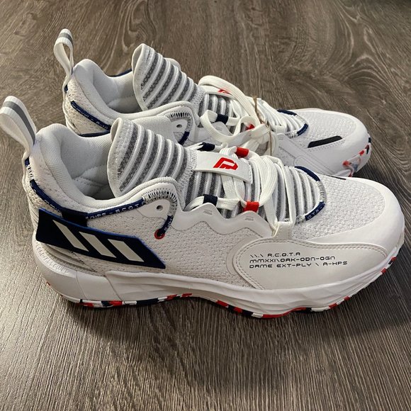 Adidas Dame 7 EXTPLY GCA USA Damian Lillard Basketball Shoes Men GW2946 NEW main image 4